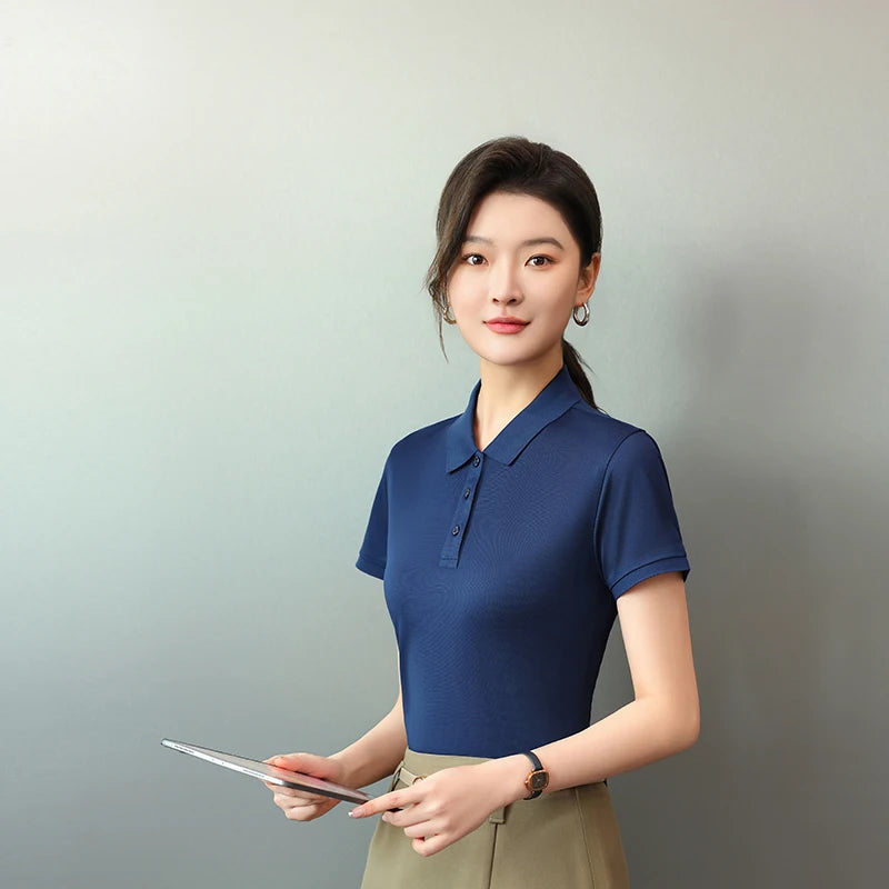Camisetas Polo para Mujer, Básicas para el Trabajo