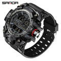 Reloj Digital LED Deportivo SANDA Multifunción para Hombre