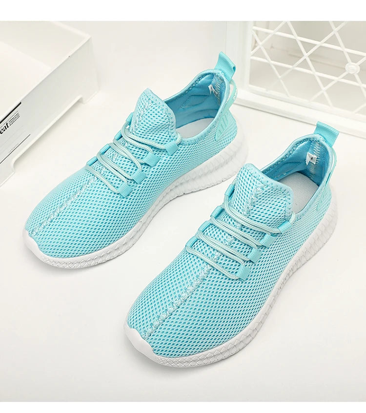 Zapatillas de correr transpirables para hombre, livianas y flexibles