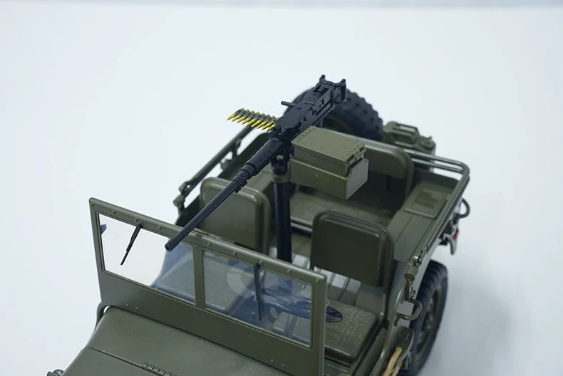 Coche RC JJRC C8815, Jeep Willys 1941, 2.4g 4WD RTR, Crawler, Camioneta Militar Todoterreno, Juguete de Escala, Regalo para Niños