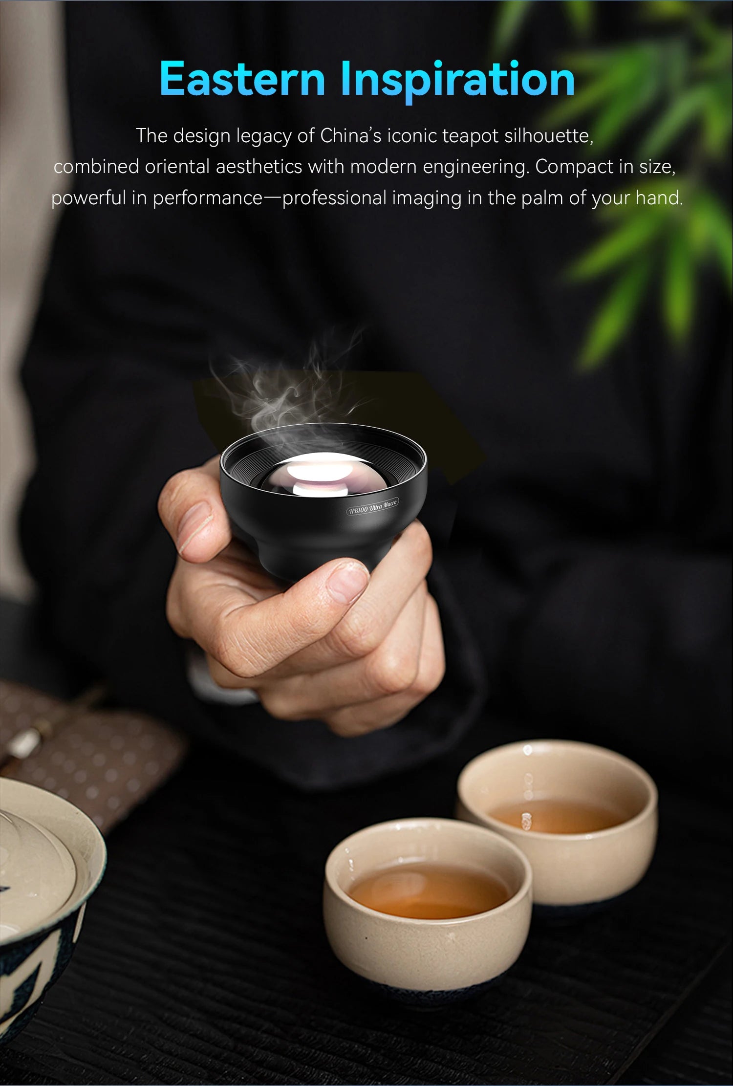 Lente Macro Ultra HD APEXEL 100mm con Luz LED y Filtros para Smartphones