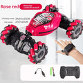 Auto RC Drift 4WD con Luces LED, Música y Spray 360° Control Remoto