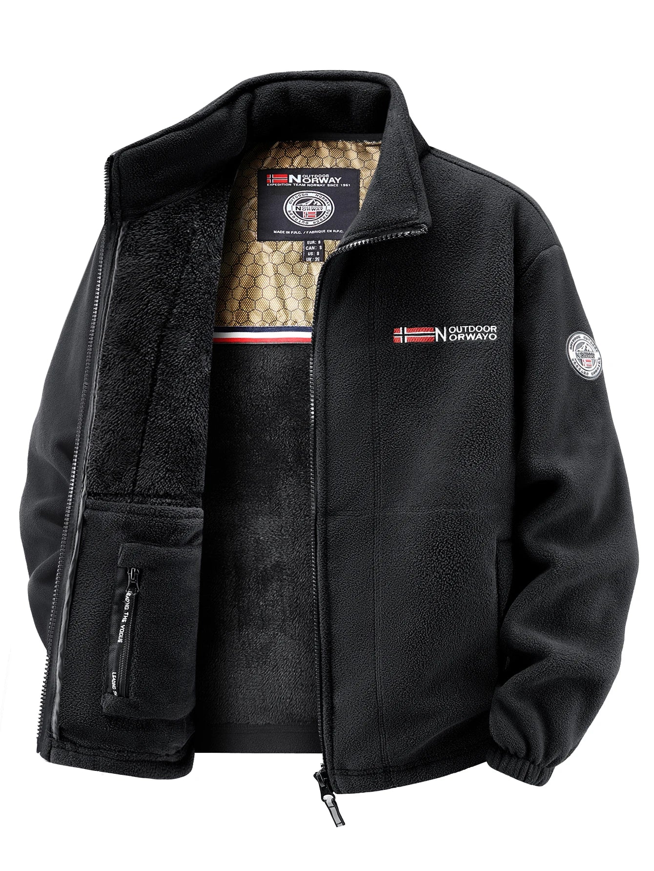 Chaqueta polar para hombre, suave y agradable para la piel, resistente al calor y al viento, adecuada para desplazamientos diarios, ocio en el hogar, caminar al aire libre, reuniones casuales con amigos, capas en otoño e inv