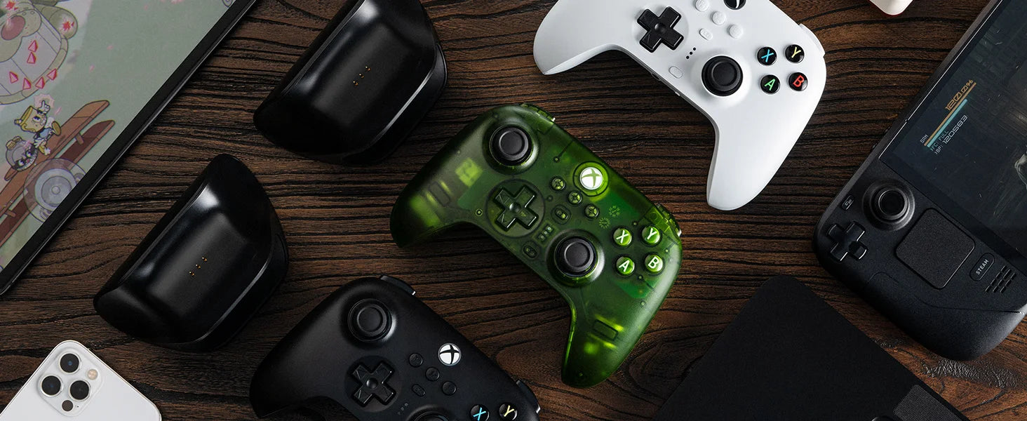 Control de Juego 8BitDo Ultimate de 3 Modos para Xbox, Gamepad Bluetooth con Joysticks de Efecto Hall, para PC Windows y Android