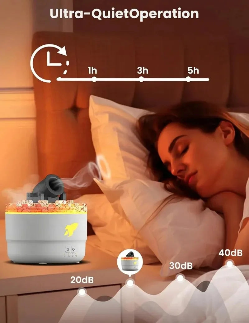 Humidificador Aromático Cannon Blast con Luces LED