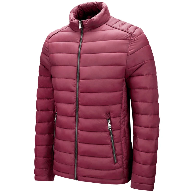 Chaqueta Acolchada con Capucha para Hombre – Abrigo de Invierno