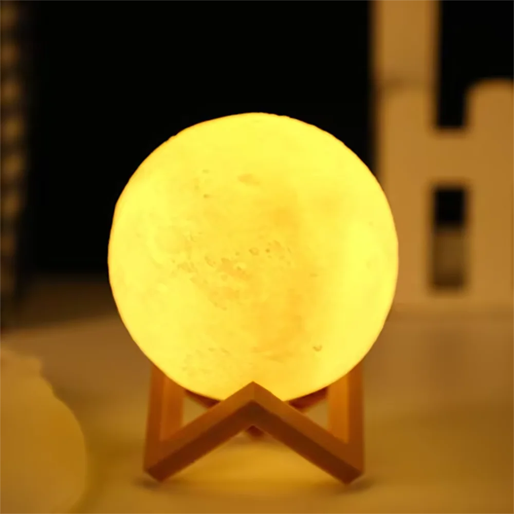 Luz LED de libro, luz de luna, lámpara de estrella, luz de noche de Luna DIY, regalo de cumpleaños para niños, decoración de dormitorio, luz nocturna, luces de ambiente