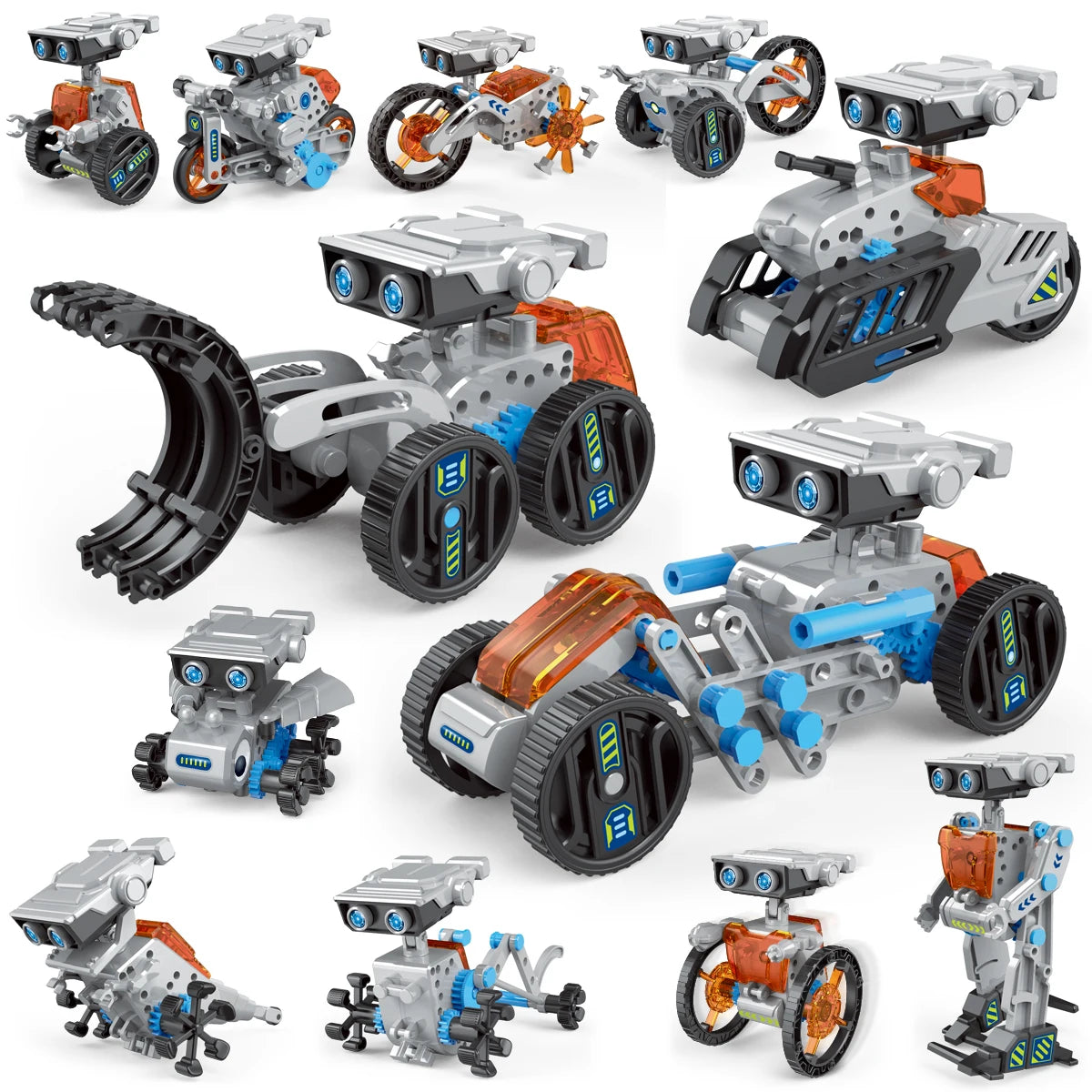 Robot Solar Educativo 12 en 1 para Niños DIY STEM