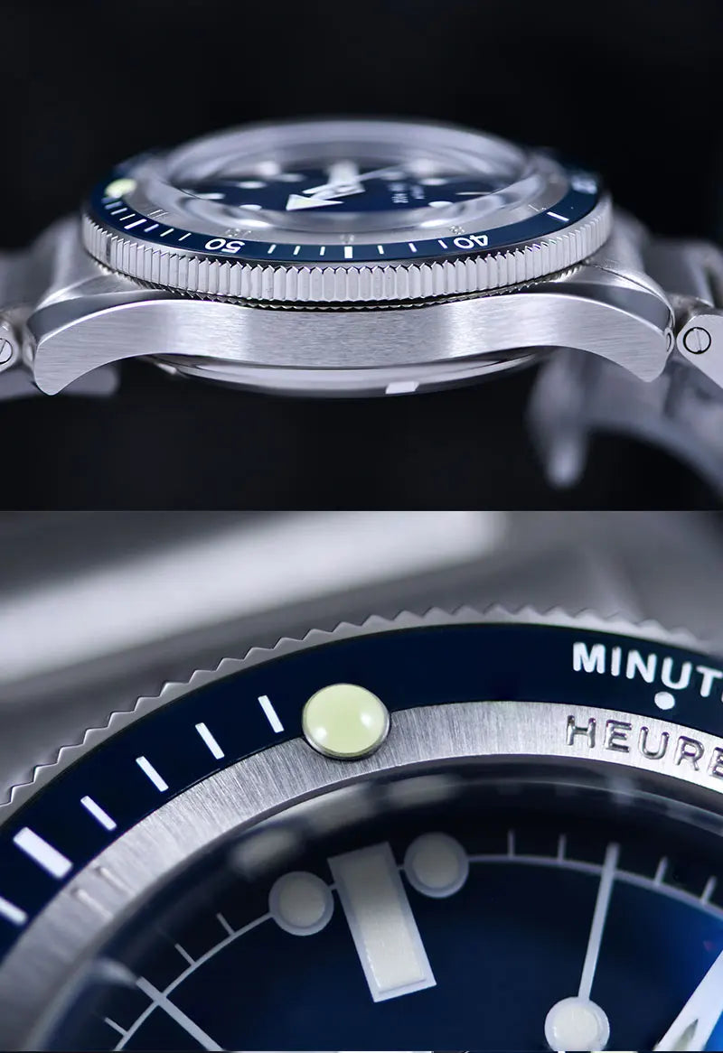 Reloj Mecánico Automático SEA KNIGHT Cristal Zafiro, Acero 316L, 200M