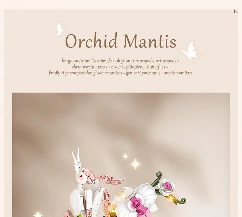 Bloques de Construcción de la Serie de Insectos Brillantes LOZ, Mini Modelo DIY, Decoración para el Hogar, Regalo de Cumpleaños para Adultos
