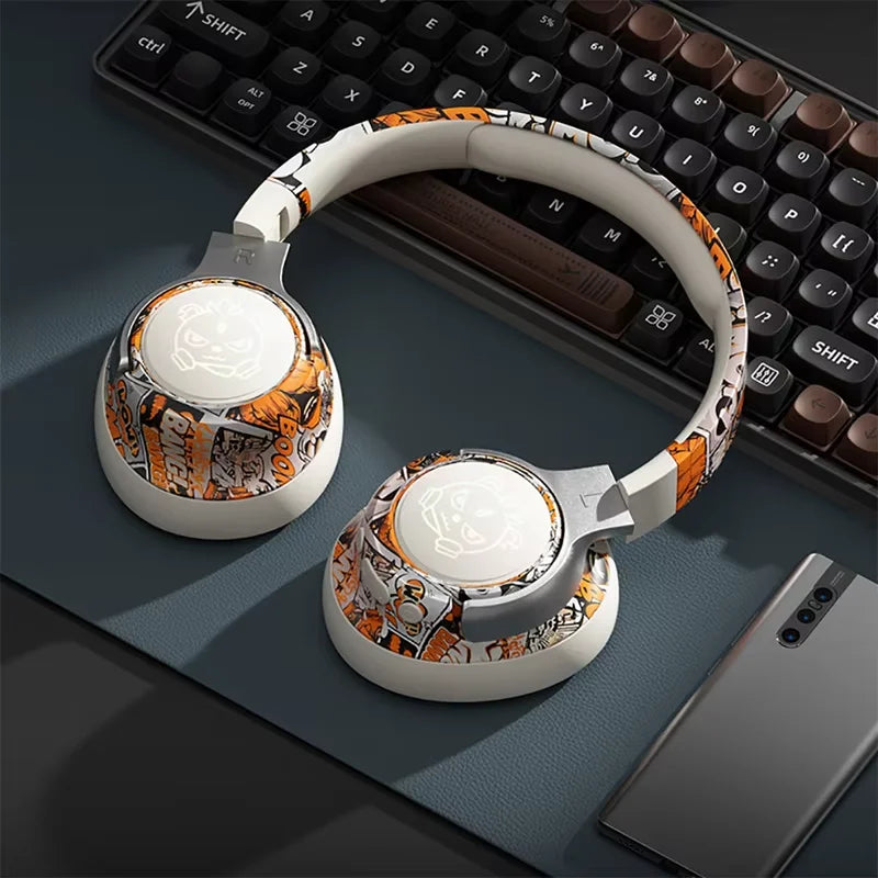 Auriculares Gaming Bluetooth 5.3 RGB Baja Latencia