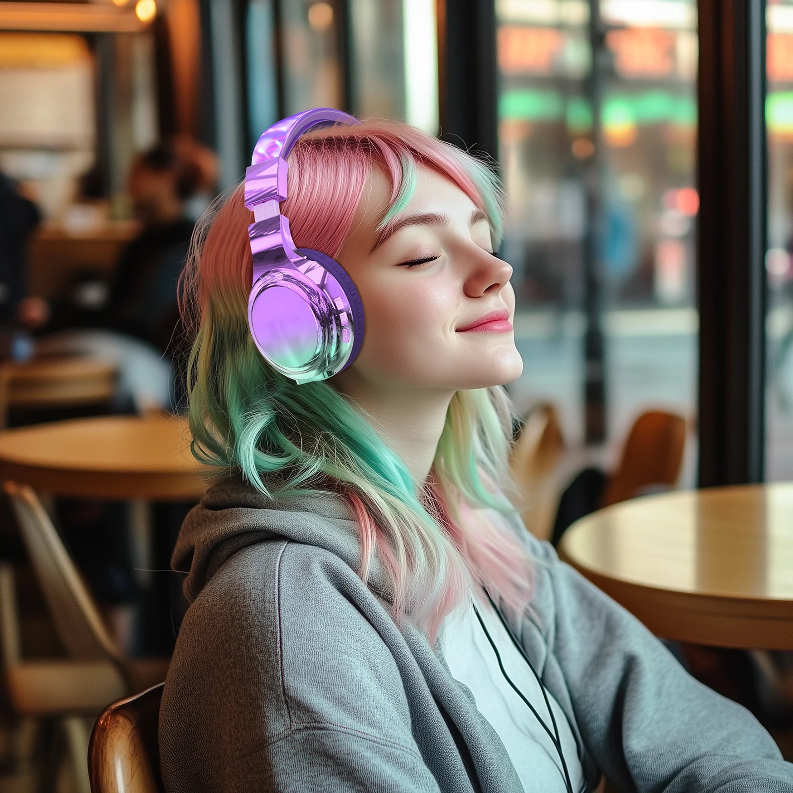 Auriculares Bluetooth Infantiles Plegables para Viajes