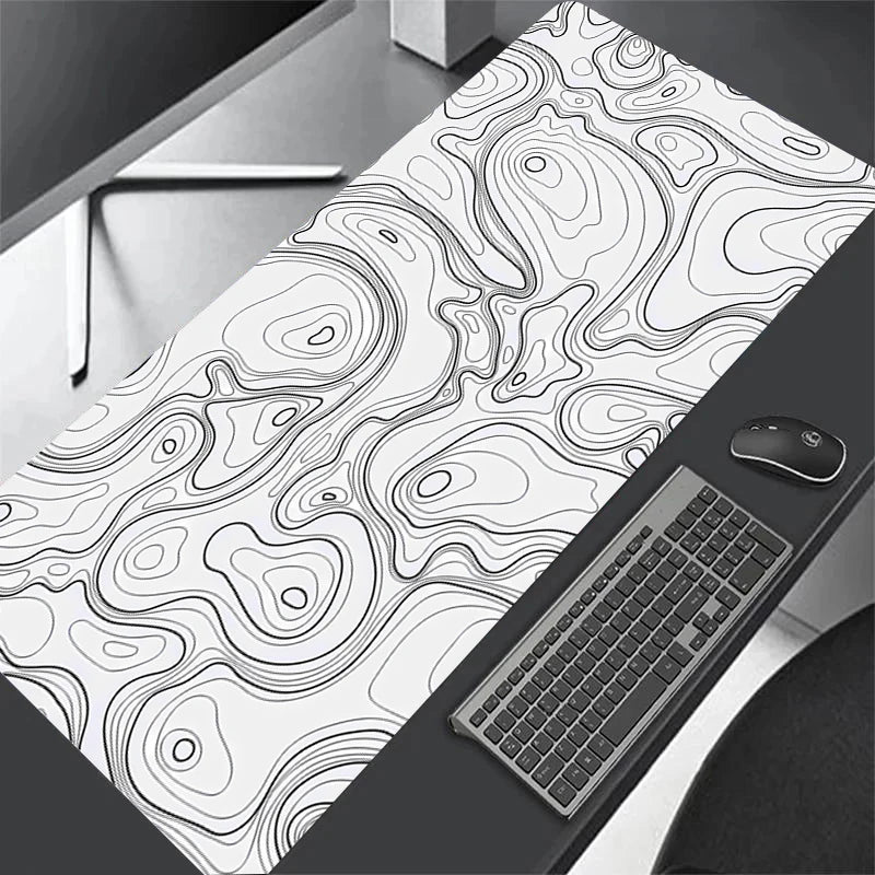 Alfombrilla de ratón para ordenador Strata Liquid Gaming, alfombrilla de escritorio para PC, accesorio para portátil, alfombrilla suave antideslizante, alfombrilla para ratón de tamaño XXL, alfombrillas grandes de 900x400