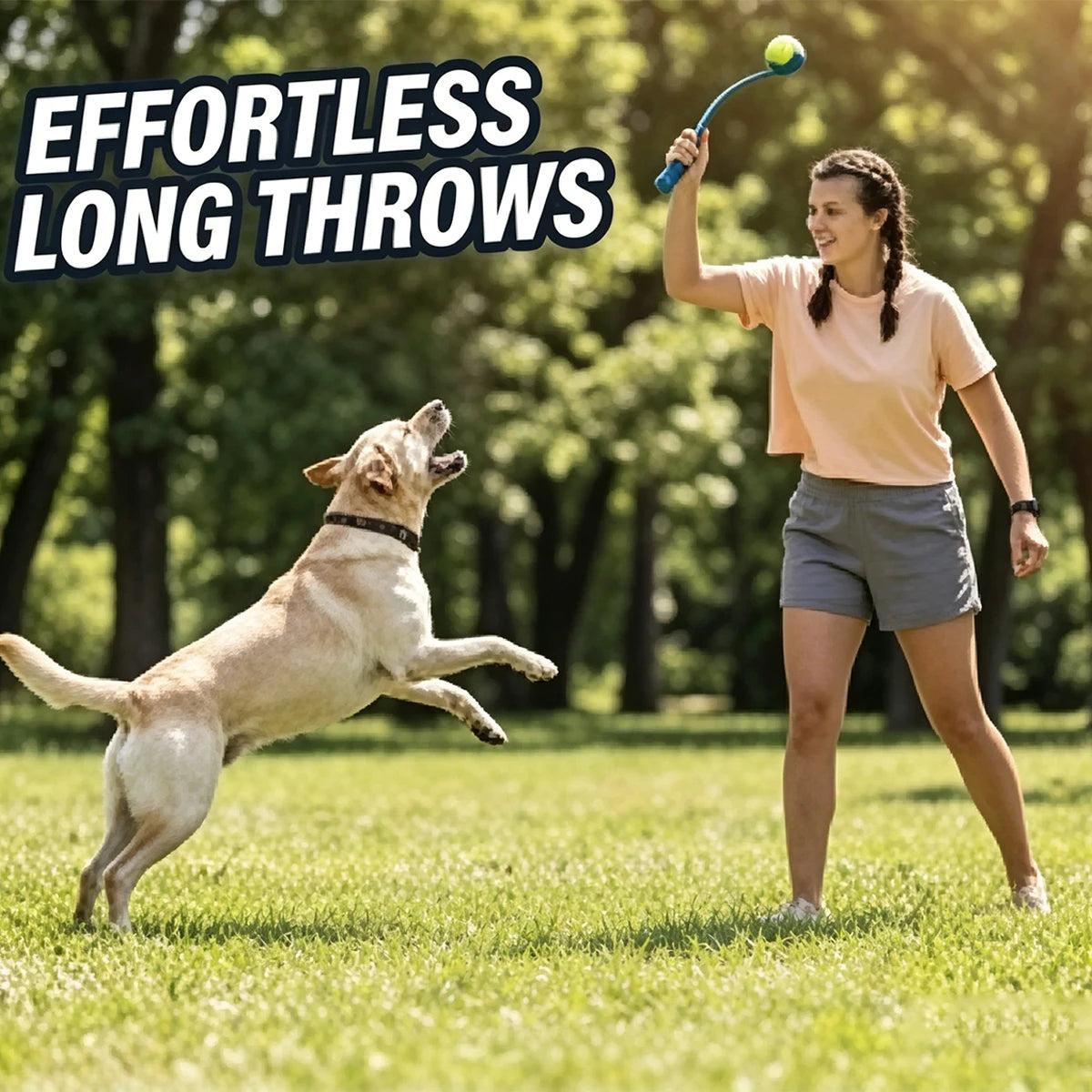 Lanzador de Pelotas Portátil para Perros, Juguete Interactivo para Lanzar Pelotas de Tenis, para Entrenamiento de Cachorros al Aire Libre, Venta al Por Mayor