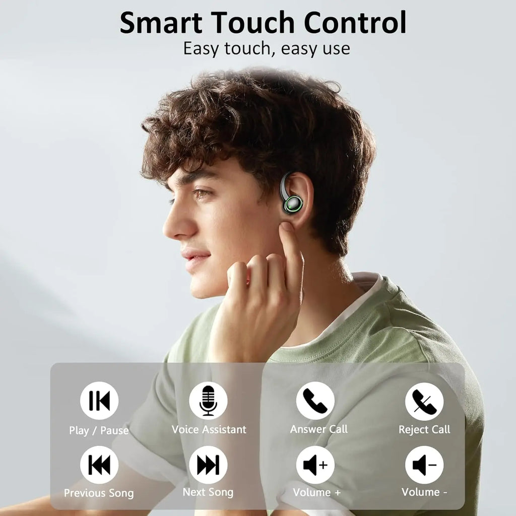 Auriculares Bluetooth 5.4 Deportivos 50h Graves