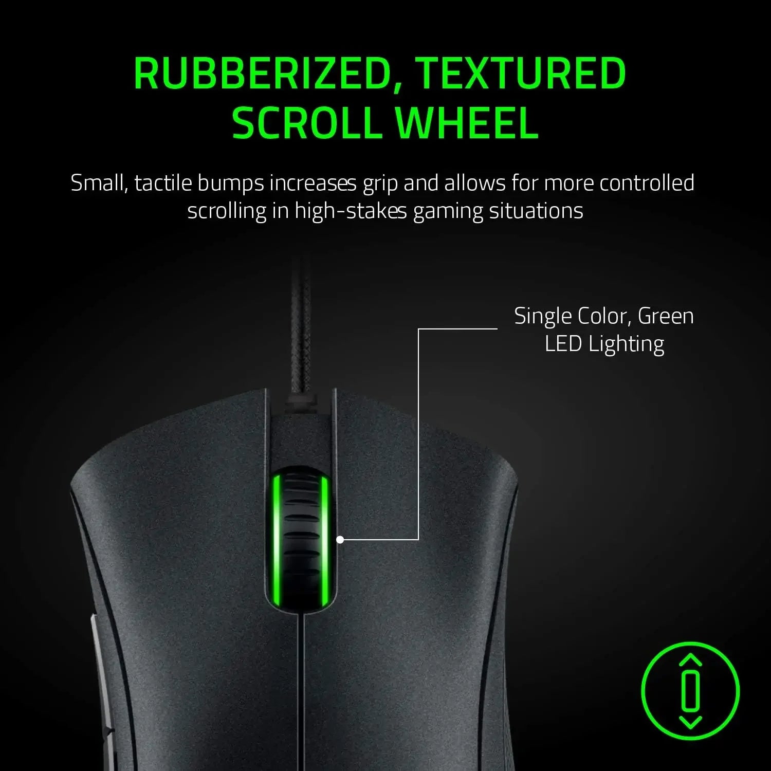 Razer DeathAdder Essential Ratón para juegos con cable / Ratones con cable 6400DPI 5 botones independientes para computadora portátil y PC Gamer
