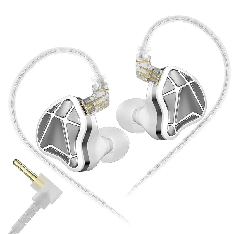 Audífonos Intrauditivos para Juegos KZ Axas FPS-Tuned con Posicionamiento de Sonido a Nivel de Radar y Diseño Ergonómico de Gancho para la Oreja (Pre-orden)