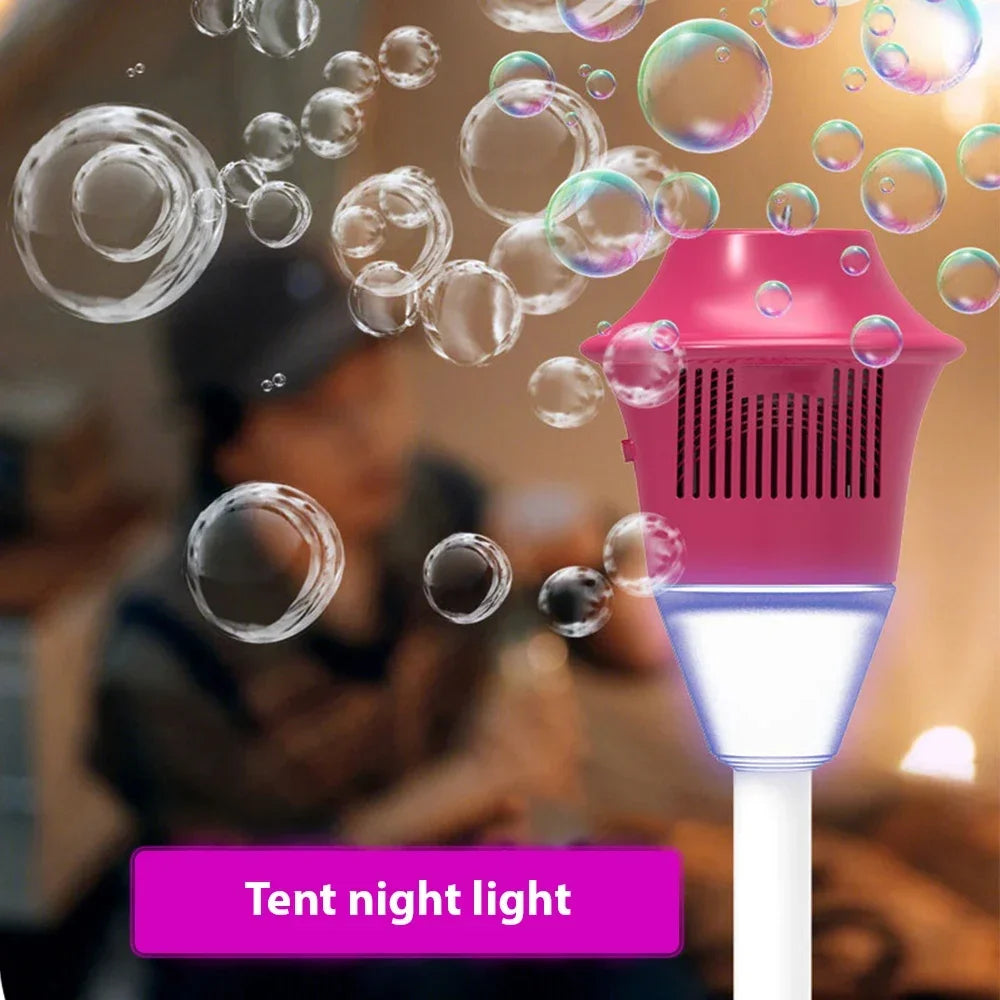 Máquina de Burbujas Automática con Luz para Fiestas y Celebraciones