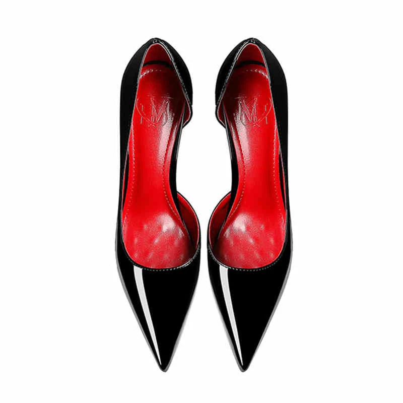 Stilettos de Mujer Punta Fina con Brillantes - Tacones Altos Elegantes