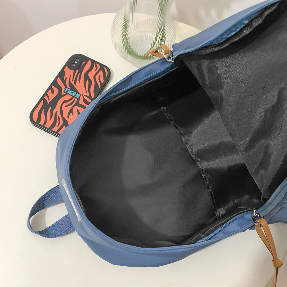 Mochilas simples para estudiantes universitarios, estudiantes de secundaria, estudiantes de secundaria, mochilas casuales, mochilas