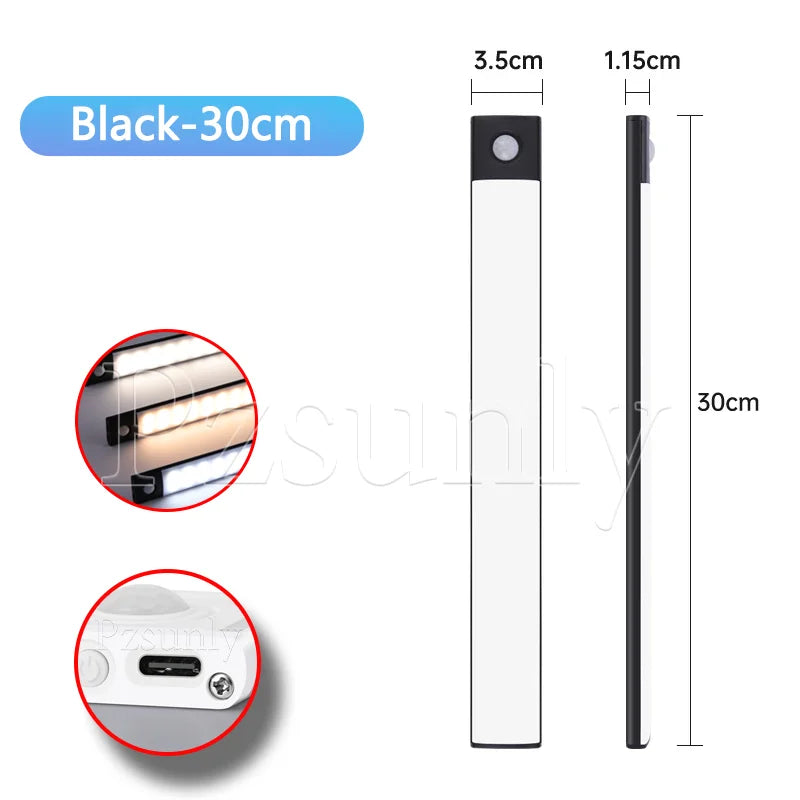 Barra de Luz LED con Sensor de Movimiento USB