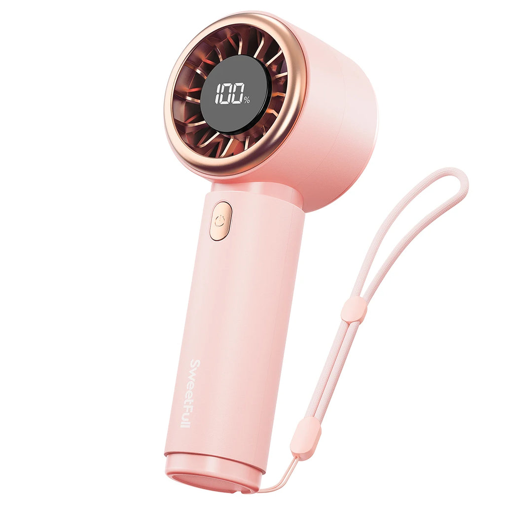 Ventilador de Mano Recargable 2000mAh con 5 Velocidades