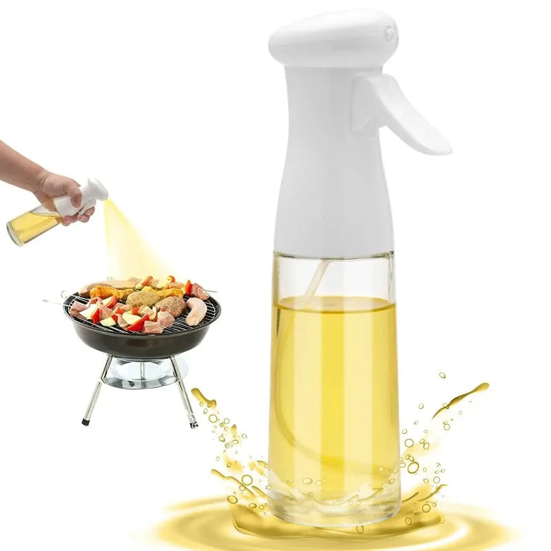 Pulverizador de aceite, botella pulverizadora de aceite de oliva de 200ml/300ml para freidora de aire de cocina, dispensador de aceite, pulverizador de cocina para aceite, vinagre