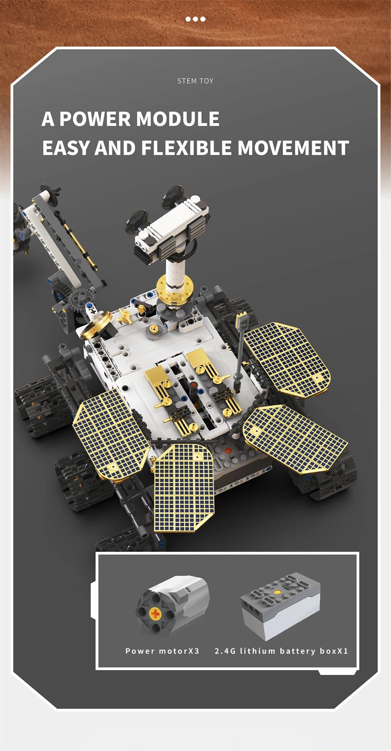 Bloques de construcción programables con brazo mecánico multieje, robot 5 en 1, juguetes de Control remoto, vástago interactivo, regalo de aprendizaje para niños