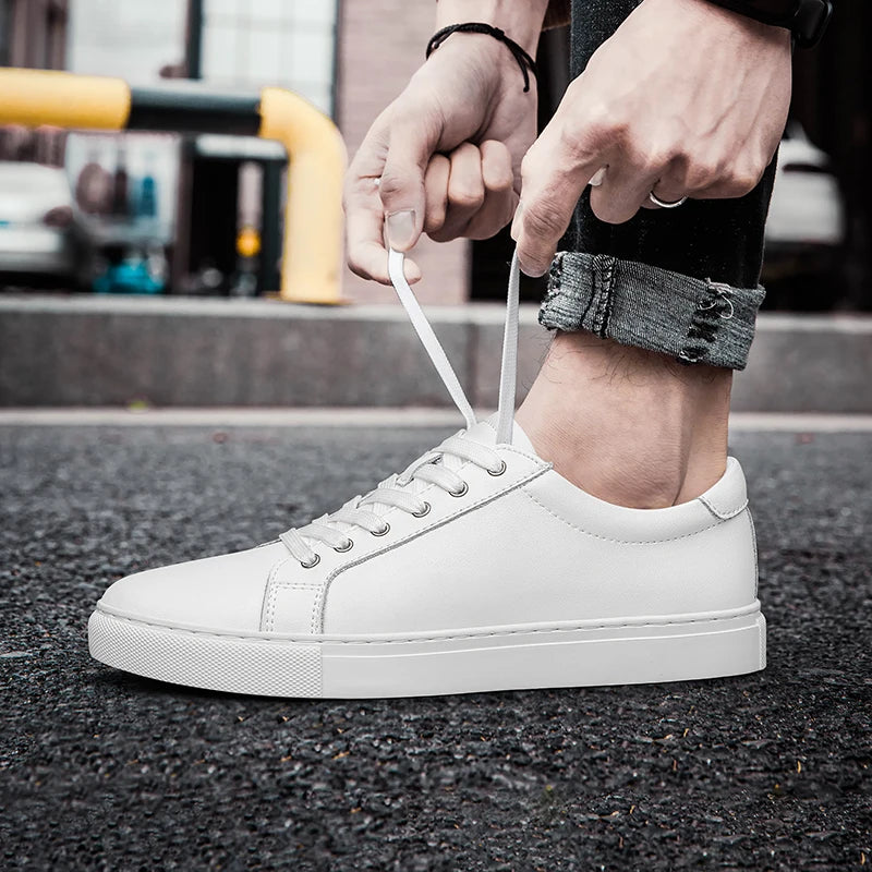 Zapatos Casuales de Cuero Genuino para Hombre | Planos Artesanales