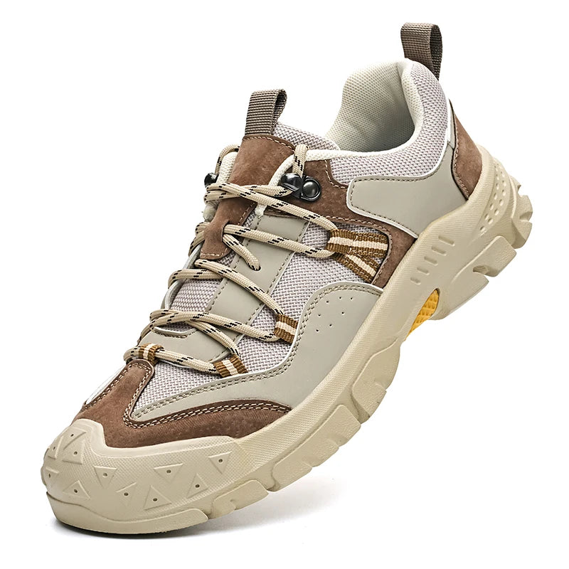 Zapatos de trekking transpirables unisex con suela gruesa antideslizante
