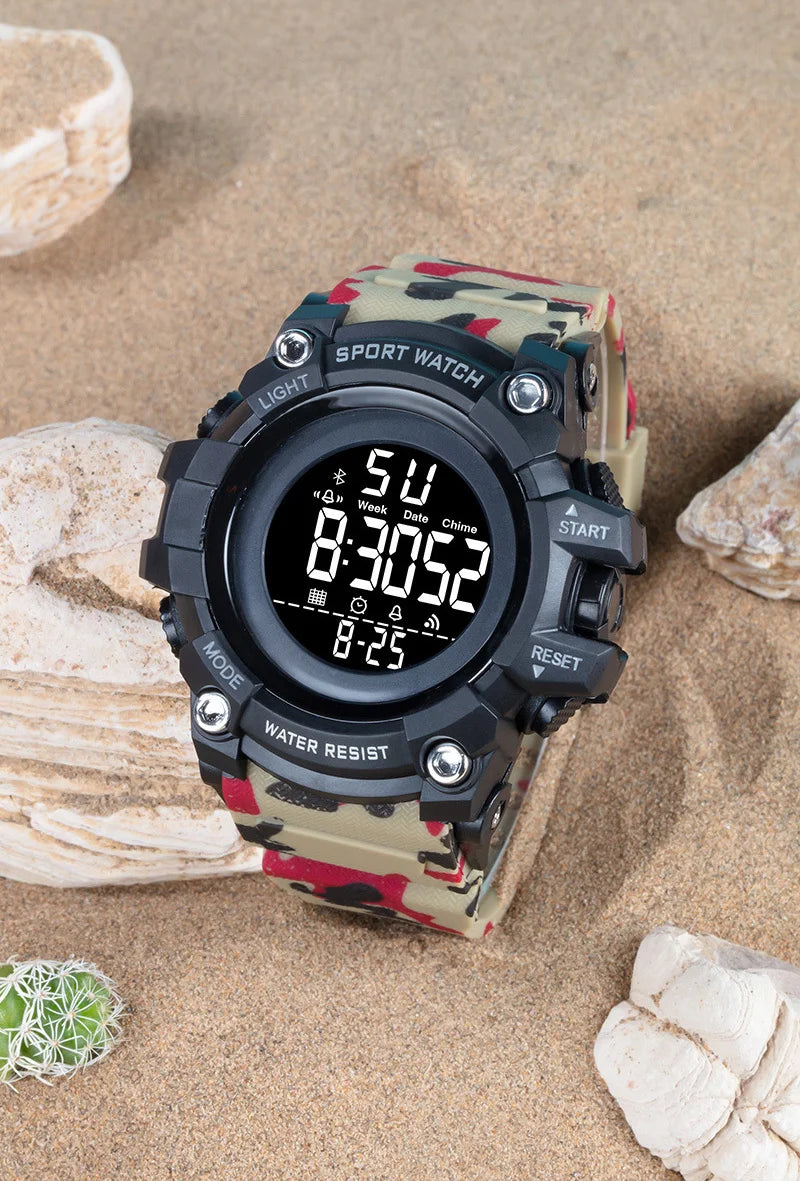 Reloj Deportivo YIKAZE Militar Multifunción Hombre