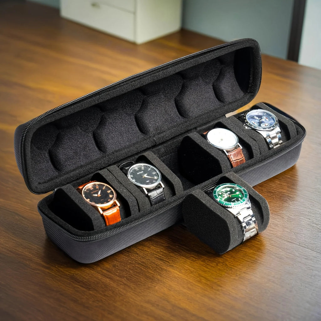 Estuche Organizador de Viaje para 5 Relojes