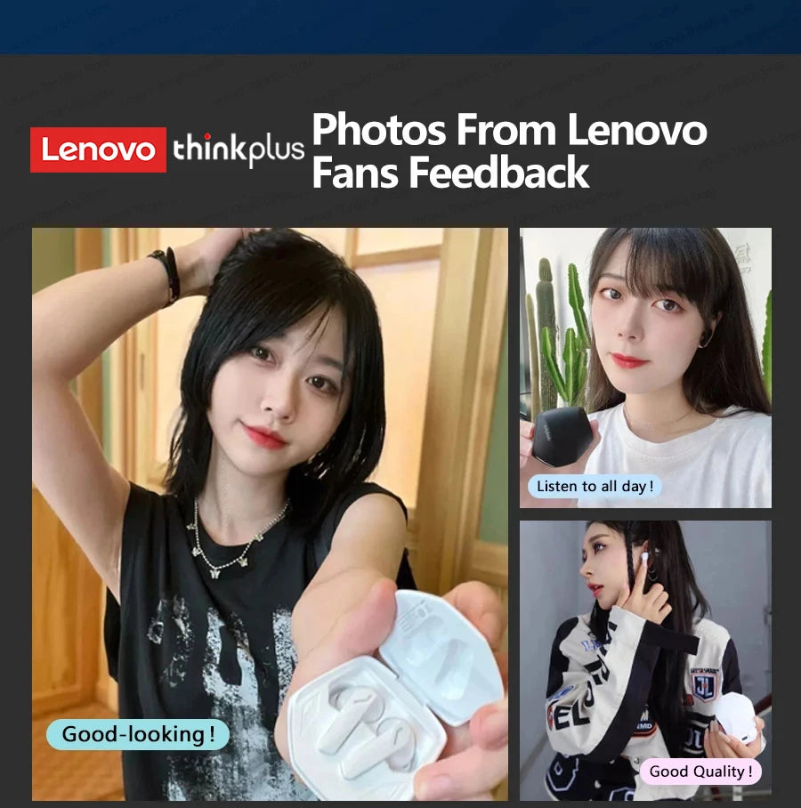 Auriculares Inalámbricos Lenovo GM2 Pro TWS Bluetooth 5.4
