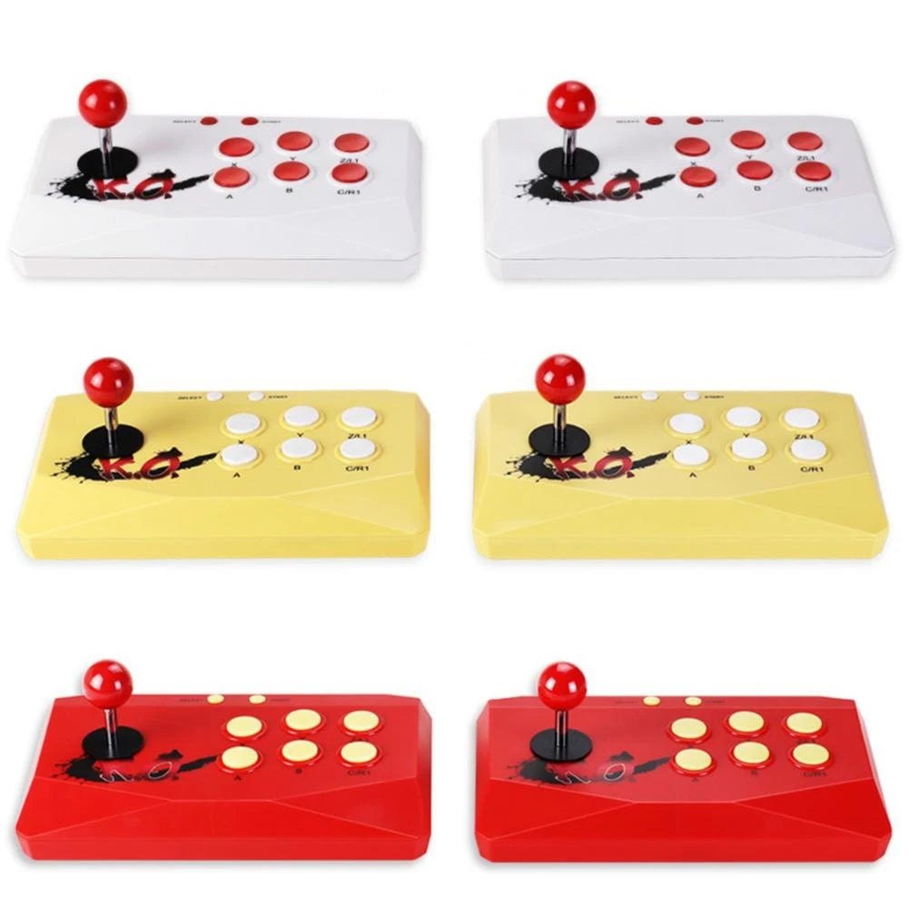 Consola Arcade M8 Game Stick 4K con Doble Joystick, 41000 Juegos Retro, Emulador MAME PS1 9, WiFi Integrado, Compatible con TF