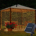 Luces de Cortina Solar LED para Jardín y Patio 100-300 LEDs
