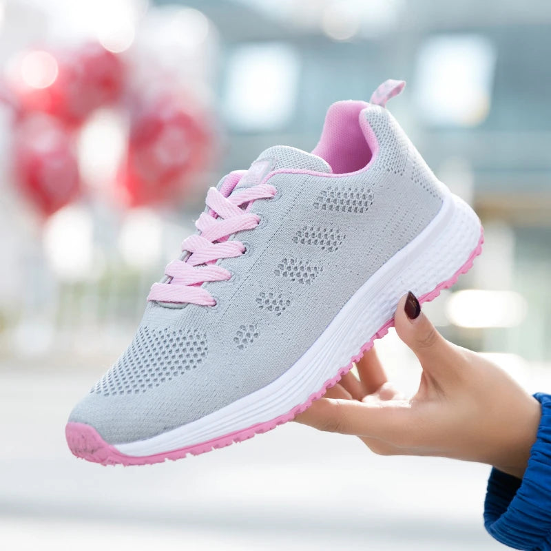 YRZL Zapatillas de deporte para hombre, zapatillas de deporte transpirables de malla cómodas y ligeras a la moda, zapatos deportivos para parejas, zapatos de tenis al aire libre para hombres