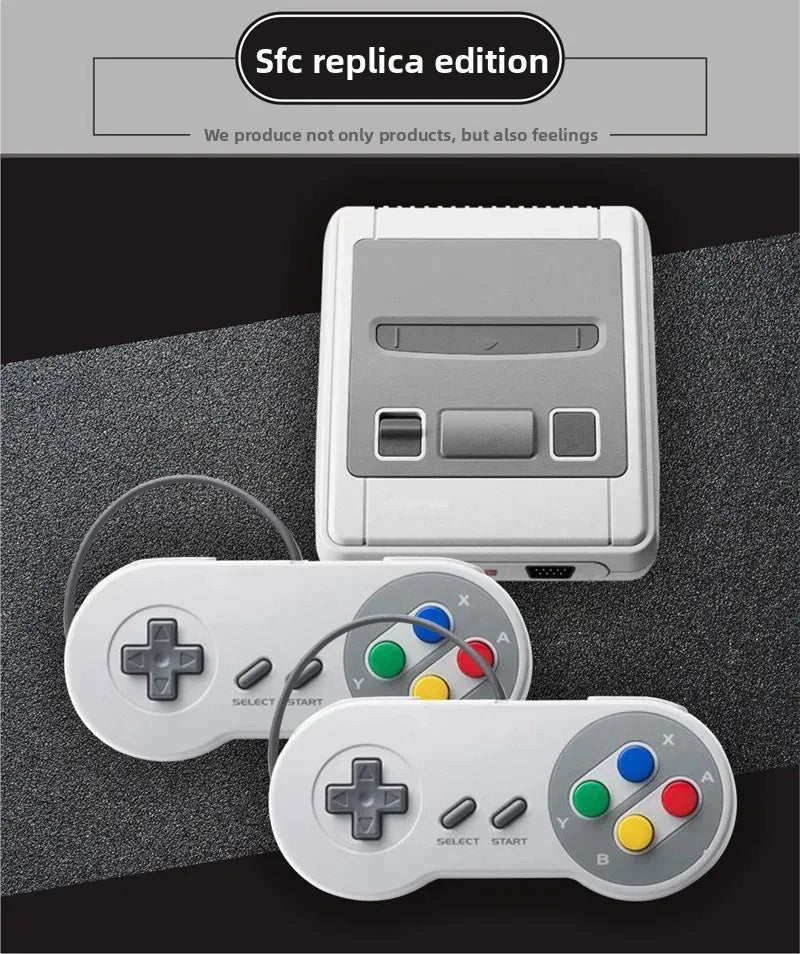 Mini consola de videojuegos Retro SFC621, 4K, HDMI, para SNES Home Came, juego SFC620 integrado con mando con cable, regalos para niños