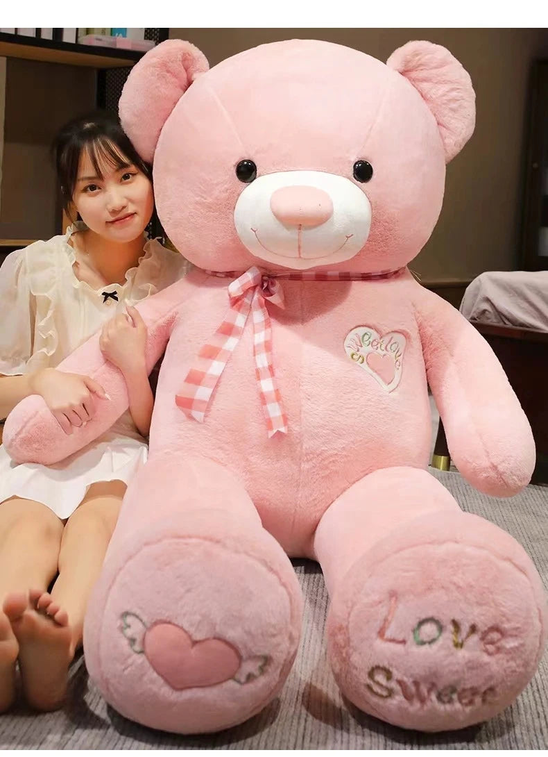 Oso de Peluche Gigante 80/100cm Suave Almohada de Abrazo