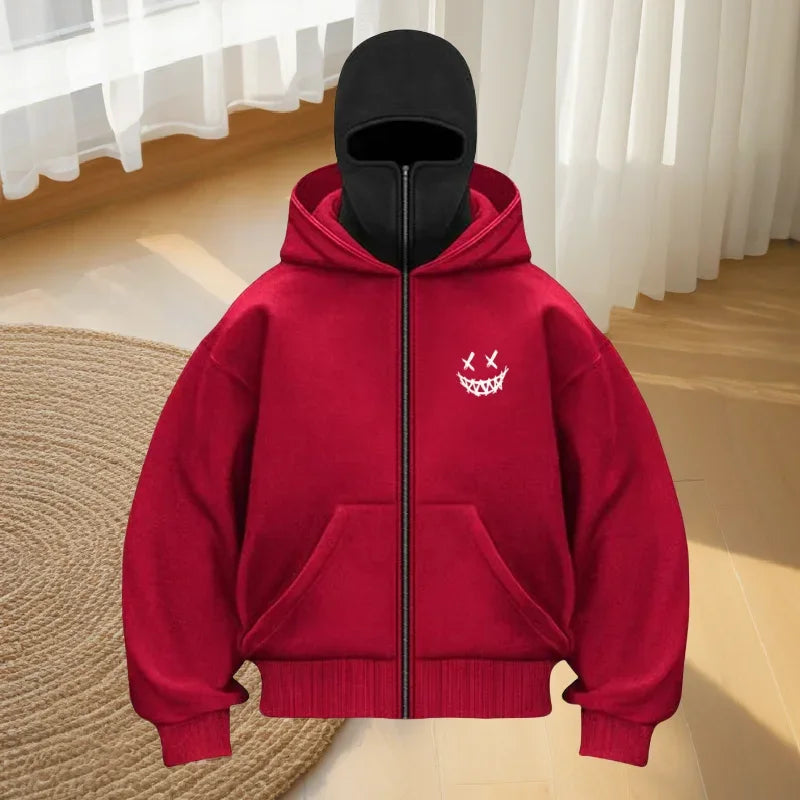 Buzo con Capucha y Cremallera para Hombre – Estilo Urbano