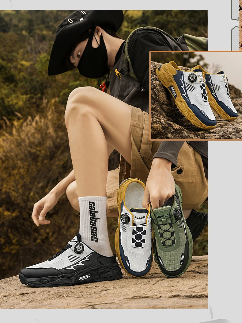 Zapatillas Casuales Transpirables para Hombre - Suela Blanda