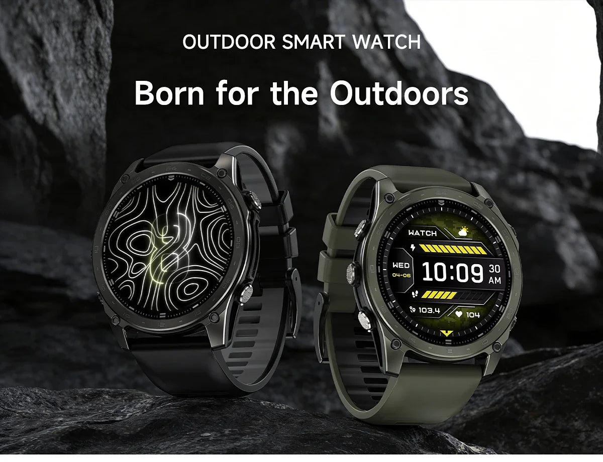 T8 Pro Reloj Inteligente AMOLED Brújula Altímetro