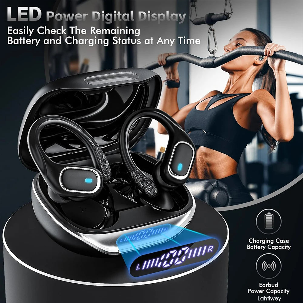 Auriculares TWS IPX7 Deportivos Bluetooth 80h