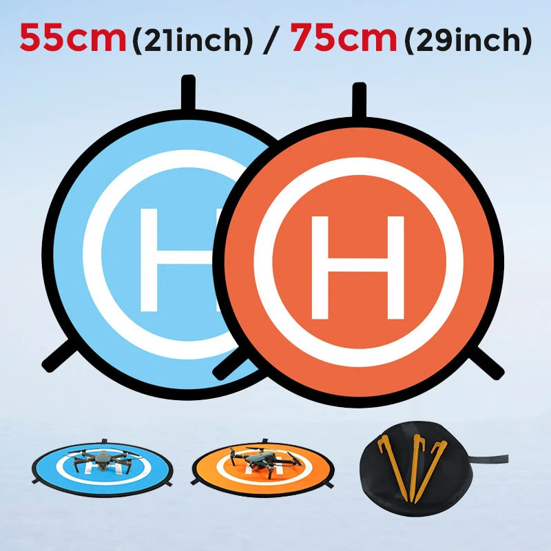 Almohadilla de Aterrizaje Plegable para Drones RC 40 a 110 cm