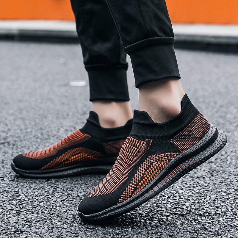 Zapatos transpirables para caminar para hombre, mocasines ligeros para exteriores, zapatos informales suaves y flexibles para hombre, calzado de moda, zapatillas de deporte 39-48