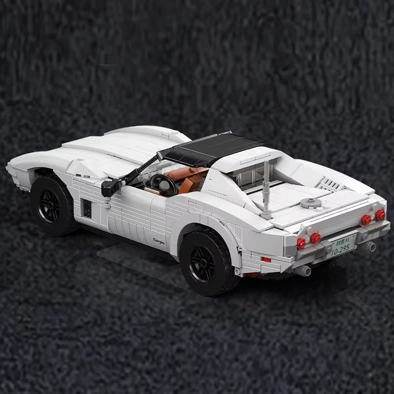 1347 Uds. Conjunto de bloques de construcción de automóviles Vintage C3 técnico Oldtime Super Sport Car Brick Set juguetes para niños regalos de navidad