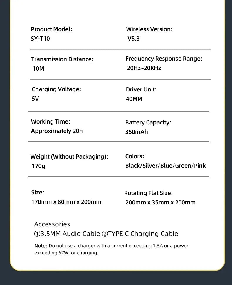 Auriculares Diadema de Tela HiFi Cancelación Ruido