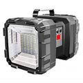 XHP100-reflector de luz LED táctil superbrillante, linterna de doble cabezal, recargable por USB, luces de emergencia portátiles para exteriores