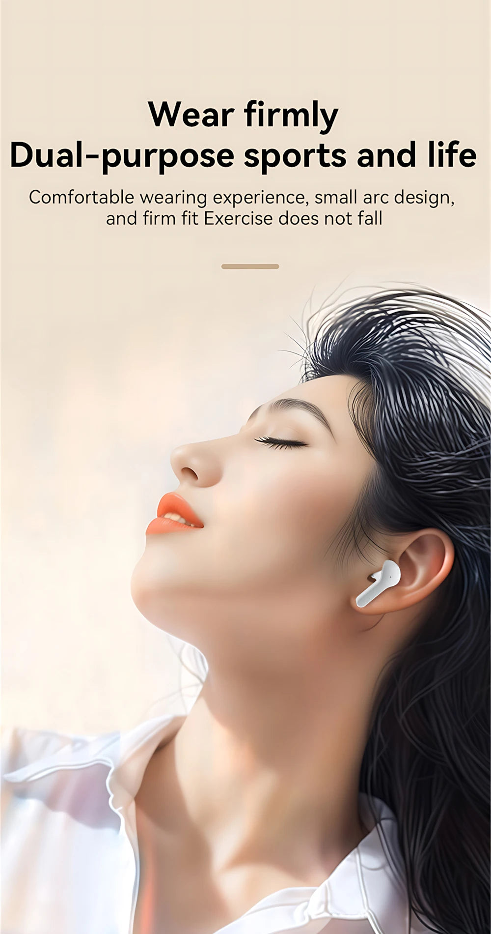 Auriculares Bluetooth Intrauditivos con Pantalla Digital LED Táctil, Larga Duración de Batería, Auriculares Deportivos, Llamadas HD, 0 Retraso, Auriculares Inalámbricos TWS