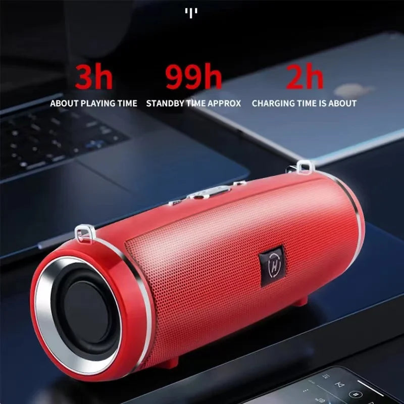 Altavoz Bluetooth Portátil 200W para Exteriores, HIFI Subwoofer