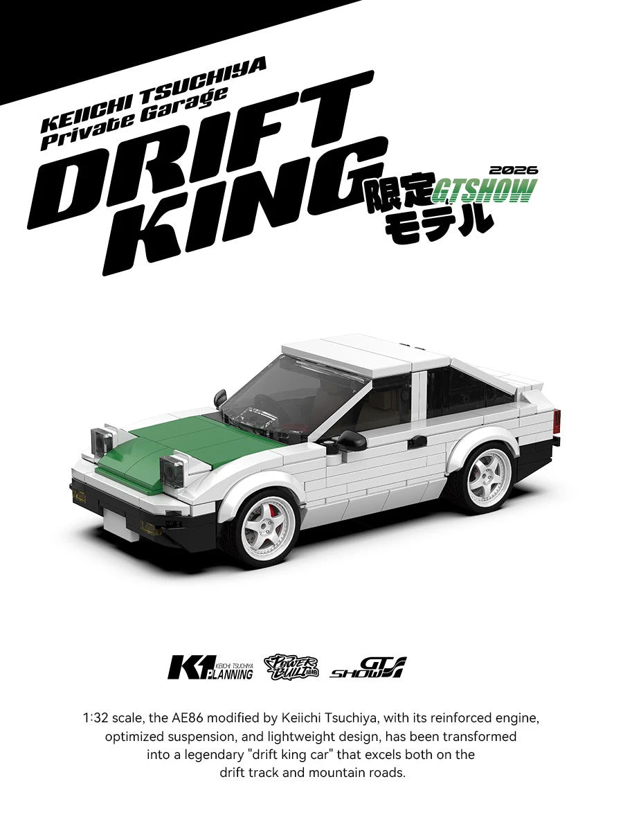 Set de Construcción de Bloques de Modelo de Auto de Edición Limitada, Super Racing, con Contenedor de Exhibición, Ladrillos MOC, Decoración de Escritorio, Juguete DIY para Niños, Regalo